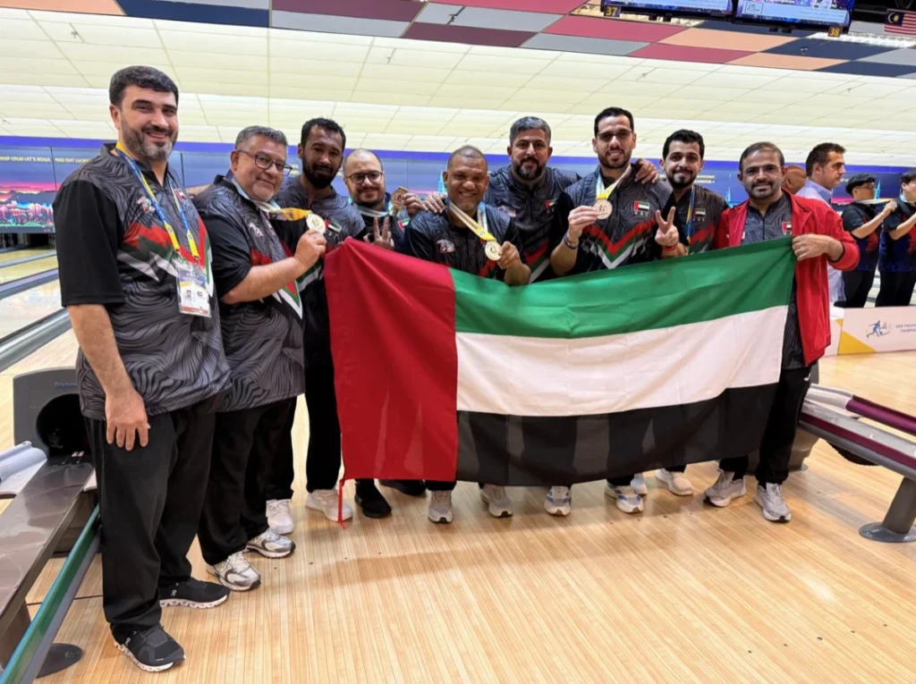 منتخب الإمارات للصم يحرز فضية البولينج